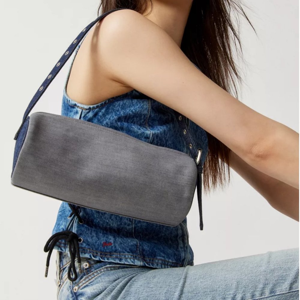 UO Núnoo Kelly Denim Bag